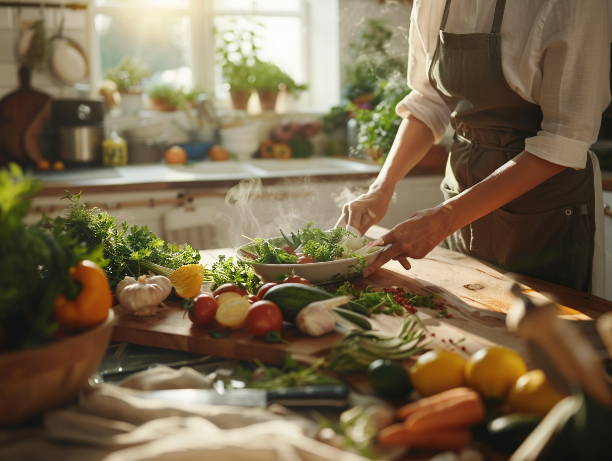 Різноманітні збалансовані страви